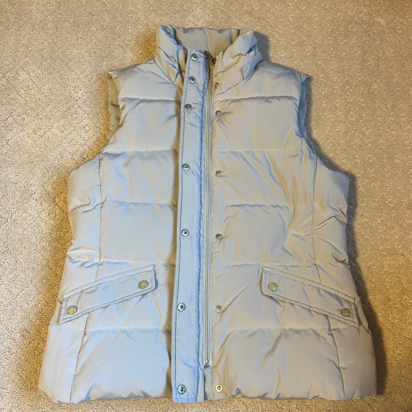 Talbots Puffer Vest Size Medium - Picture 3 of 10